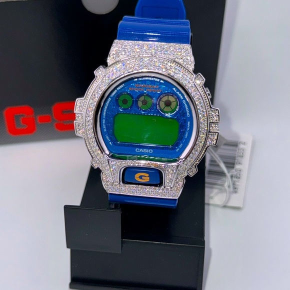 Iced out diamond watch for men, VVs GRA certified moissanite diamond men watch - Picture 1 of 6